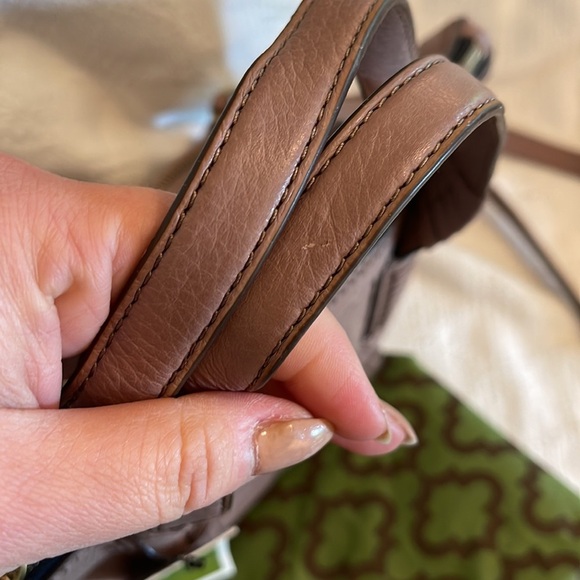 orYANY- Cassie pebbled leather mini convertible satchel - NWT - Picture 8 of 13